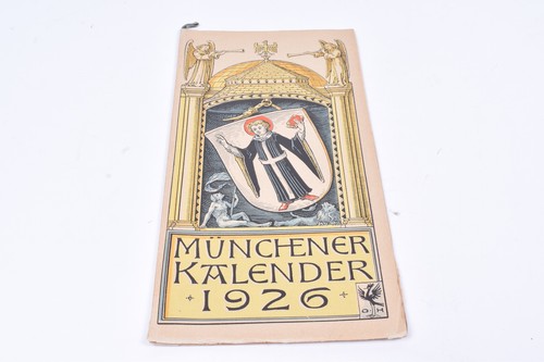 Münchener kalender 1926 - münchener,