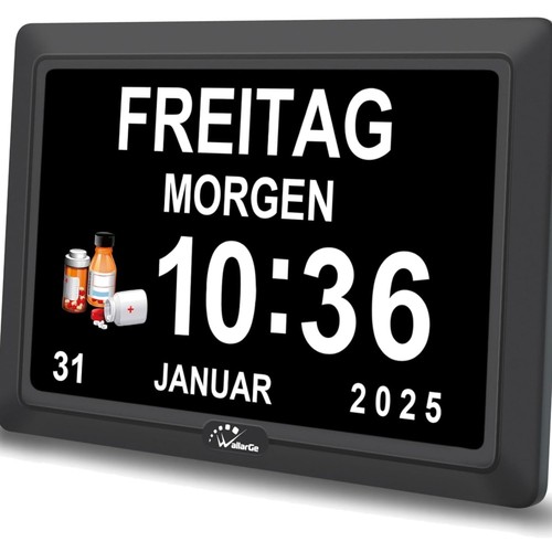 Digitale senioren uhr - senioren-uhr, großes