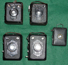 Konvolut 5 x  Zeiss Ikon Box Baldur,  Box Tengor,  Mini Box Tengor + Erabox