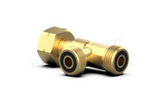 T-Stück für Doppelanschluss