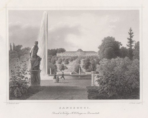 Potsdam schloss sanssouci - schloss,