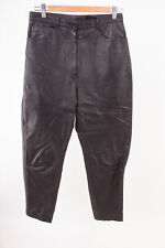 Miss Astor Damen Hose Lederhose Gr. 40 Echtes Leder Schwarz