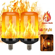 2/6x E14 LED Flamme Glühbirne Lampe Licht Flackerlicht Flammeneffekt Feuer Birne