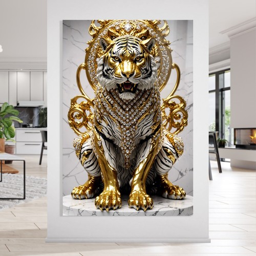 Luxus golden tiger tier - luxus,