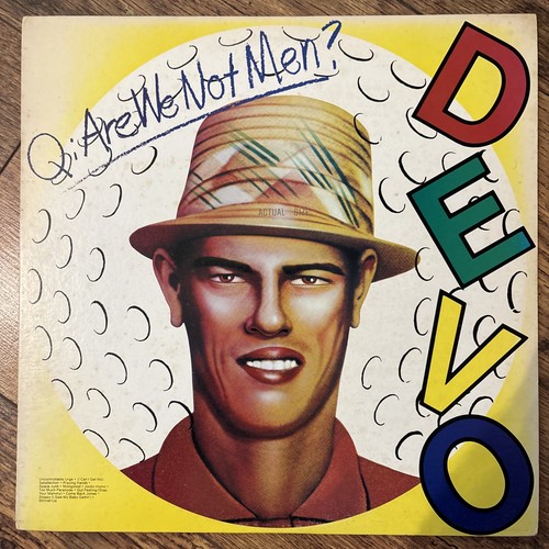 Devo are not men we - men?,