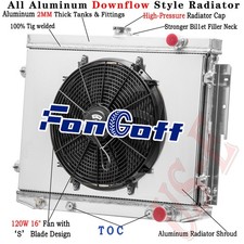 4Row Radiator Shroud Fan Fit