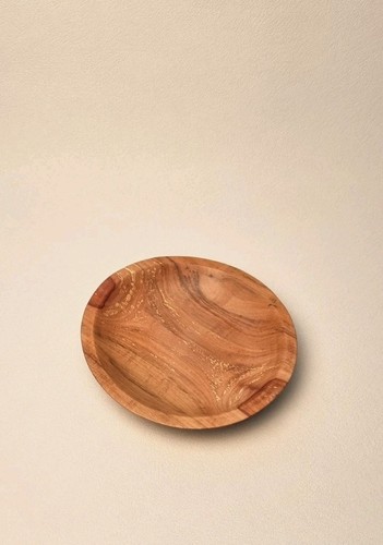 Holzschale aus apfelholz - holzschale,