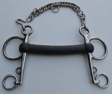 Pelham durchgehend Gummigebiss 13,5 cm Ausstellungsstück 1226