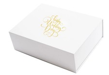 Geschenkbox happy wedding - geschenkbox, "happy