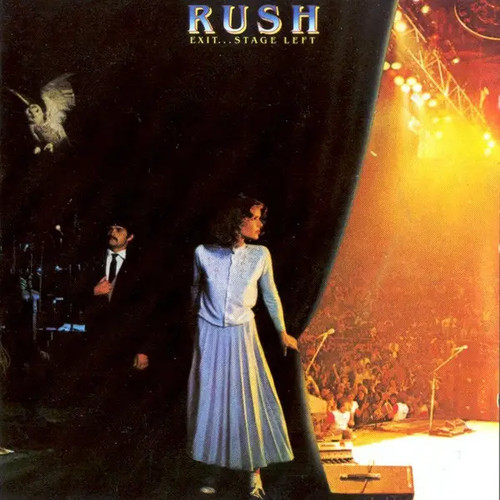Rush exit stage - cd, left
