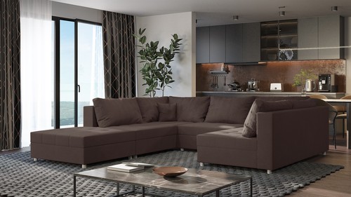 Wohnlandschaft sofa andro - wohnlandschaft,