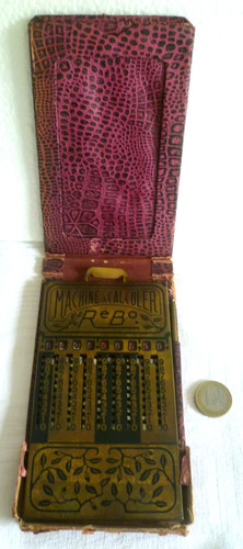 Alte taschenrechenmaschine - alte,