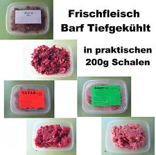 Frischfleisch tiefgefroren Frostfleisch Katzen Futter Fleisch Rind Geflügel BARF