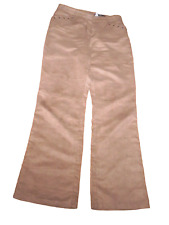 TCM ausgefallene Stoffhose- Jeans beige Gr.38 weich gerades Bein Wildleder optik