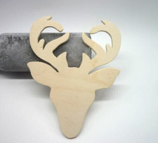 Hirschgeweih Hirschkopf aus