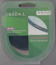 67mm  Infrarot  Filter 760 von
