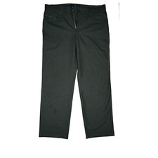 BRAX Cesar Herren Jeans Hose Stoff straight Leg Stretch 50 W34 L30 grau schwarz