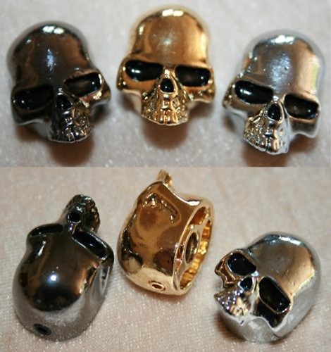 Potiknopf knopf skull - skull, ii