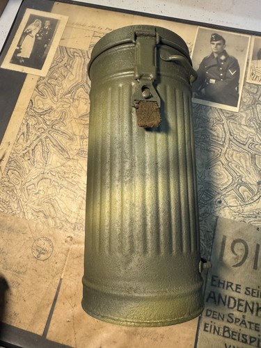 Gasmaskendose wehrmacht wk2 - wehrmacht, /