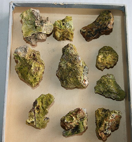 Mineralien lot 10 - 3., stücke