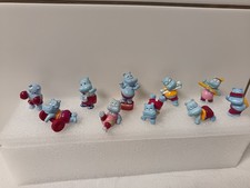 Ü-Eier - Komplettsatz - Die Happy  Hippos im Fitness Fieber  1990 - Gebraucht
