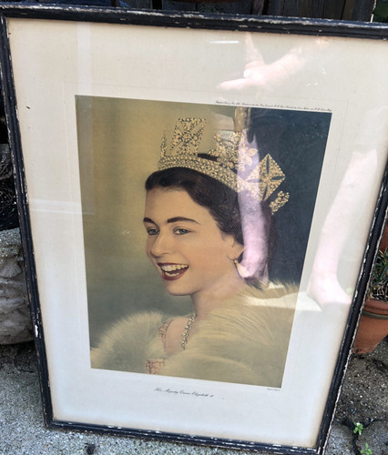 Queen elizabeth portrait - queen,