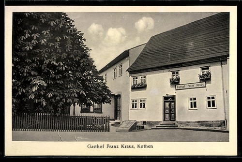 Ansichtskarte kothen mainfr - ansichtskarte,