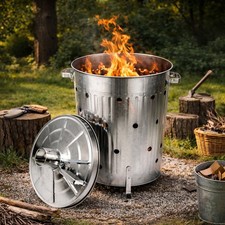 Feuertonne 75 Liter verzinkt