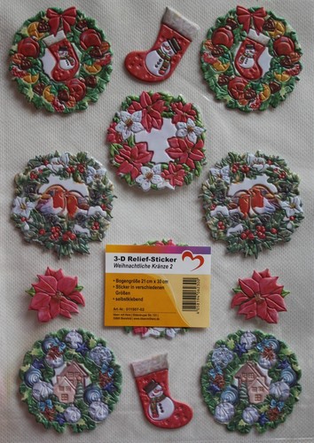 Relief sticker - 3-d, relief-sticker