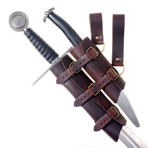 Schwertgehänge leder larp - schwertgehänge,