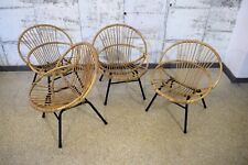 50er 60er Jahre Bambus Sessel, Stuhl, 1von4.