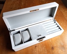 Weisse Schmuckbox Holzbox Schmuckkasten Schmuckschatulle Aufbewahrung Schmuck
