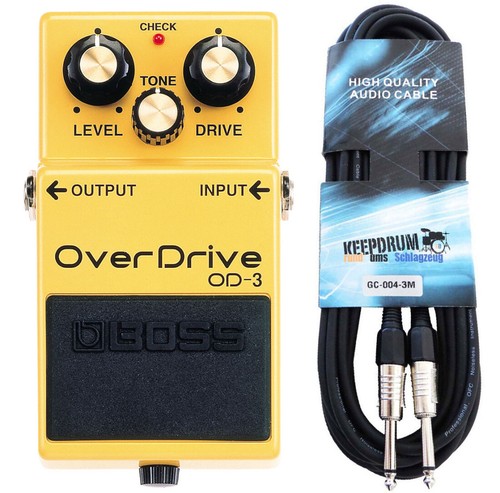 Boss overdrive pedal - pedal, +