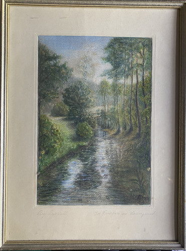 Aquarell signiert berger - ::aquarell,