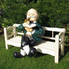 Xxl deko opa holzbank - opa,