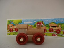 Ferrero Italien / K96 n.128 - Lokomotive aus Holz ohne Fenster + BPZ