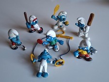 7 tlg Schlumpf Schleich Sport