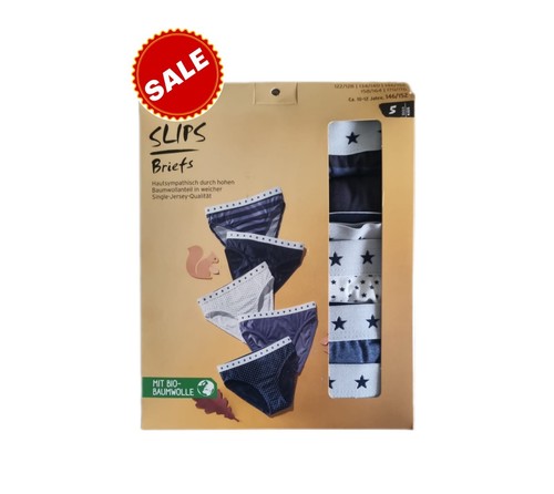 5er pack mädchen slips - 5er,