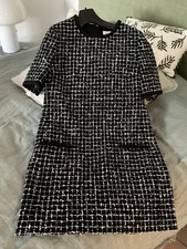Claudie Pierlot Kleid Schwarz Weiß Gr. 40 Wie Neu