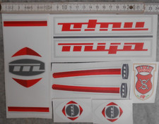 Aufklebersatz,MIFA,Minifahrrad,Fahrrad,Radsport,DDR,Oldtimer,Klapprad