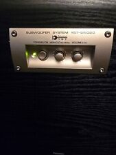 yamaha Subwoofer yst-sw320 Top Zustand in Schwarz mit BDA 