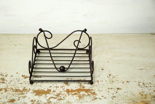 Serviettenhalter metall braun - ,