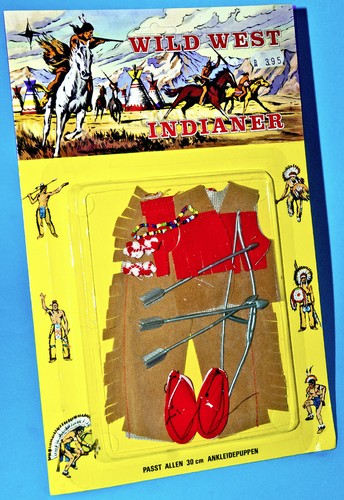 Vintage wild west indianer - vintage,