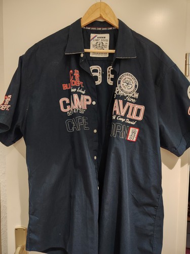 Camp david hemd kurzarm - david,