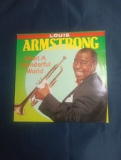 Louis Armstrong - What a Wonderful World - Vinyl LP 1988 VG+/VG+