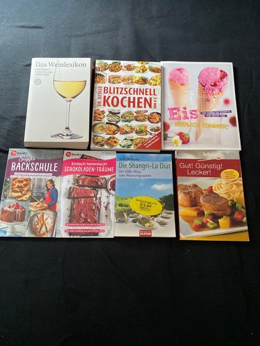 Paket backbücher kochbücher - backbücher,