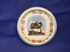 Porzellan Ziertablett Untersetzer? um 1900 Wülknitz Meissen Riesa Sachsen