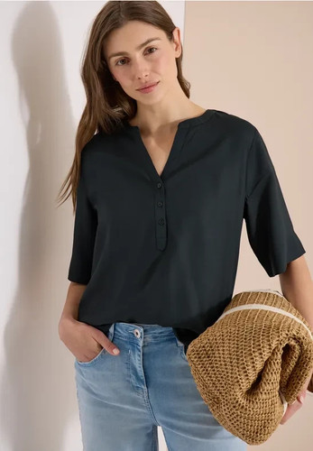 Cecil 346416 split bluse - split,
