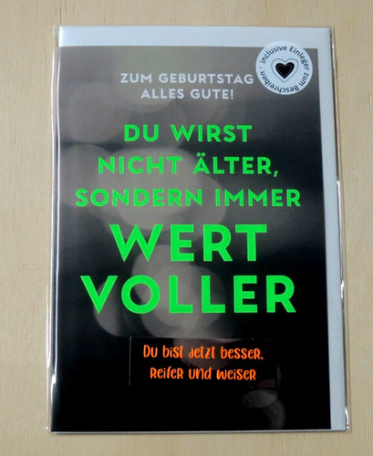 Geburtstag spruch grußkarte - geburtstag,