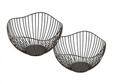 Obstkorb SET2 Dekokorb Metall